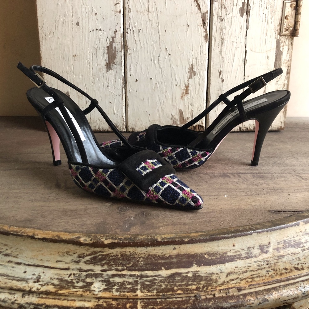 CHRISTIAN LACROIX WOMEN'S SHOES SIZE 6 ITALY - Picture 8 of 8